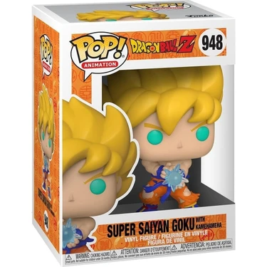 Mg Store Pop! Animasyon: DBZ S9- SS Goku Kamehameha W ile - Dragon Ball Z - Vinil Koleksiyon