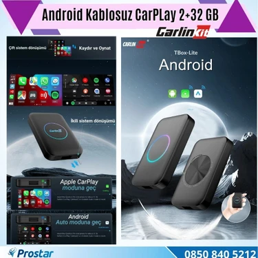 3 In 1 Carlinkit CPC200 Tbox Lite Android 2 GB 32 GB Android Fiyatı