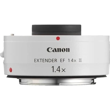 Canon Genişletici Lens Extender 1.4x III Beyaz Renkli SLR Fotoğraf Makineleri İçin