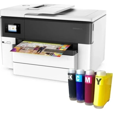 Hp Officejet Pro 7740 Geniş Formatlı Bitmeyen Kartuşlu A3 Yazıcı Sınırsız