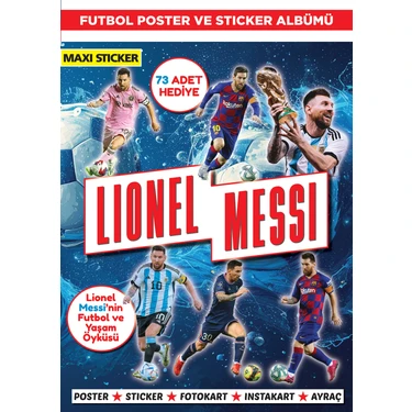 Messi Poster ve Sticker Albümü