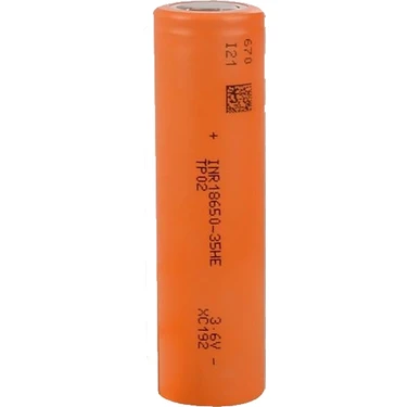 Tenpower INR18650-35HE - 3.7V 3500 Mah Li-Ion Şarjlı Pil -