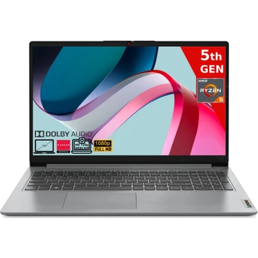 Lenovo Ideapad 1 15ALC7 Amd Ryzen 5-5500U 16GB 512GB SSD Amd Radeon Graphics 15.6 Fhd WIN11PRO