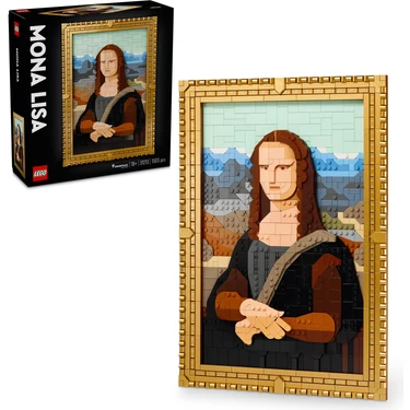 LEGO® Art Mona Lisa 31213 - Yetişkinler Için Dekoratif Koleksiyonluk ve Sergilenebilir Leonardo Da