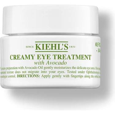 Kiehl's Creamy Eye Treatment Avokado Ile Yoğun Nemlendiren Göz Kremi 14