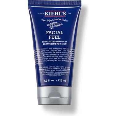 Kiehl's Facial Fuel Erkekler Için Cildi Canlandıran Günlük Nemlendirici 125