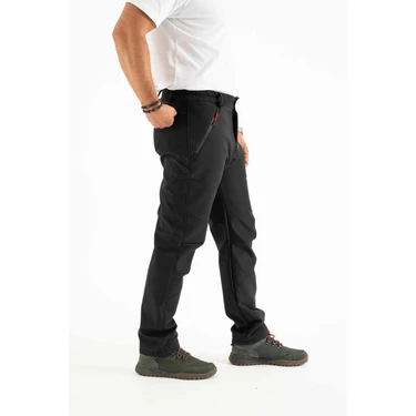 Longberg Kışlık Içi Polarlı Rüzgar Geçirmez Softshell Pantolon
