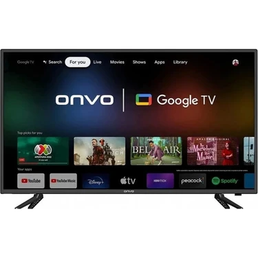 Onvo 42OV9000F 42" 106 Ekran Uydu Alıcılı Full HD Google Smart LED