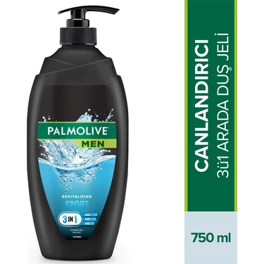 Palmolive Men Sport 4ü1 Arada Canlandırıcı Duş Jeli 750