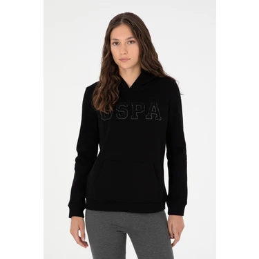 U.s. Polo Assn. Kadın Siyah Sweatshirt