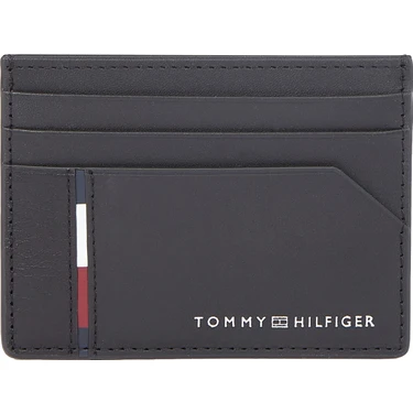 Tommy Hilfiger Siyah Erkek Kartlık Th Casual cc