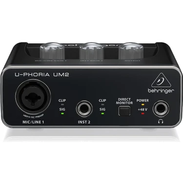 Behringer UM2 Audiophile 2x2 Usb Ses