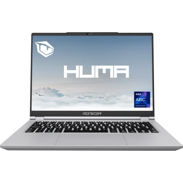 Monster Huma H4 V6.1.5 Core Ultra 7 155H 32 GB Ram 1tb SSD Intel Arc Graphics Windows 11 14" Qhd