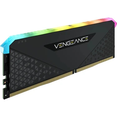 Corsair Vengeance RS RGB 16GB (1x 16GB) 3200 MHz DDR4 CL16 Ram - Siyah