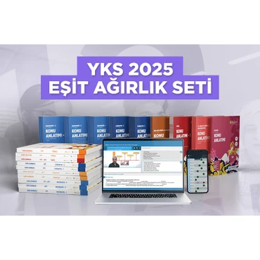 Raunt YKS 2025 Eşit Ağırlık (42 Kitap Dijital) Yapay Zekalı Üniversiteye Hazırlık