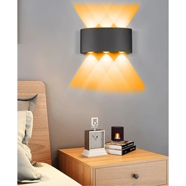 Cata Haiti Dış Aplik 10W Amber Işıklı Modern Tasarım 810