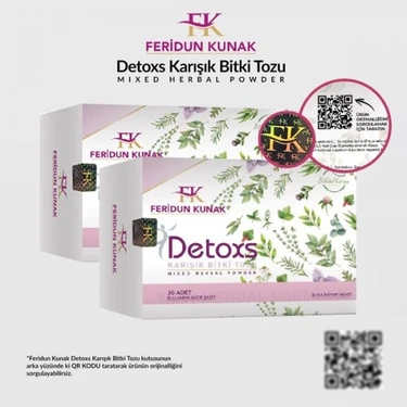 Feridun Kunak Karışık Bitki Detoxs Çayı 30 Adet x 2