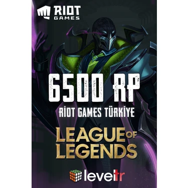 Riot Games League Of Legends 6500 Rp - Riot Games -