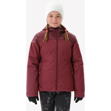 Decathlon Çocuk Outdoor Kar Montu/kışlık Mont - 7/15 Yaş - Bordo - SH100 -3