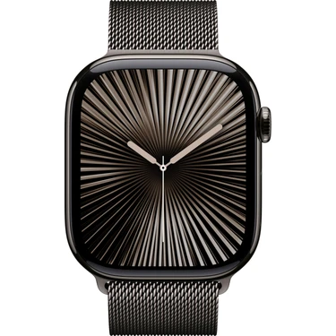 Apple Watch Series 10 GPS + Cellular, 46 mm Arduvaz Titanyum Kasa ve Arduvaz Milano Loop -