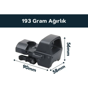 Vector Optics Omega 23X33 4 Artıkıllı Reflex Sight Nişangah Fiyatı