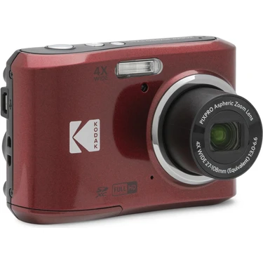 Kodak FZ45/4X 16.0 MP Yakınlaştırma Dijital Fotoğraf Makinesi 4x Optik Zoom
