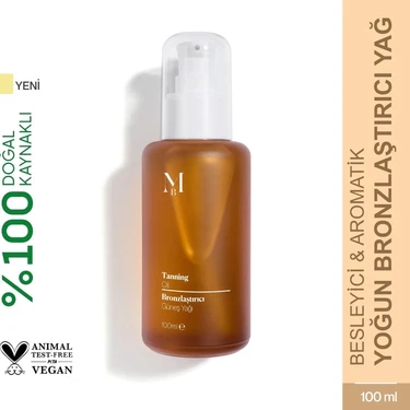 Misbahçe Bronzlaştırıcı Güneş Yağı 100 ml Koruma Faktörü 0 Besleyici ve Nemlendirici