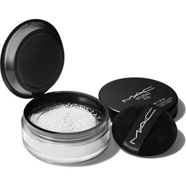 Mac Studio Fix Pro Set + Ağırlık Hissi Vermeyen Sabitleyici Toz Pudra - (Renk: Translucent) -