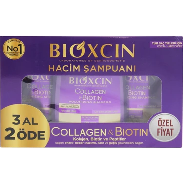 Bioxcin 3 Al 2 Öde Collagen Biotin