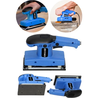 Steiner 1200 Watt Professional Elektrikli Titreşimli Zımpara Fiyatı