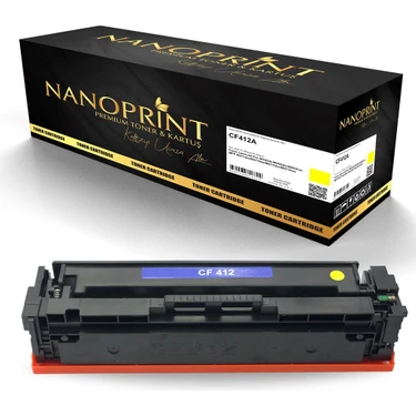 Nanoprint CF412A Sarı Muadil Toner