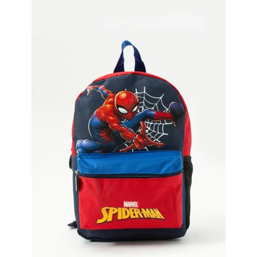 Mge Store Spiderman Baskılı Erkek Çocuk Okul Çantası Çocuklar ve Okul Için Sırt