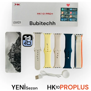 Bubitechh HK10 Pro Plus Akıllı Saat – 2.02" Amoled Ekran Yerçekimi