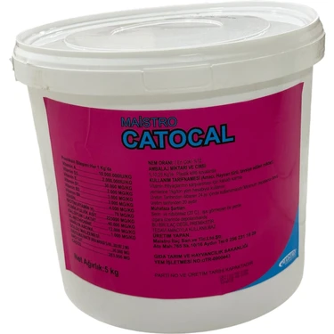 Maistro Catocal 5 kg - Vitamin ve Mineral