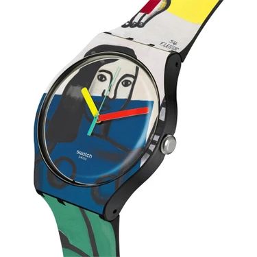 Swatch SUOZ363 Swatch Leger's Two Women Holding Flowers Fiyatı