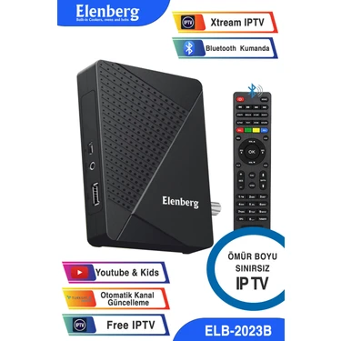 Elenberg Internet Tv Destekli Bluetooth Kumandalı Full Hd Uydu