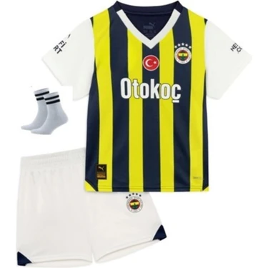 Yenteks 2024-2025 Fener-Bahçe Çoçuk Forması Bileklik-Çorap