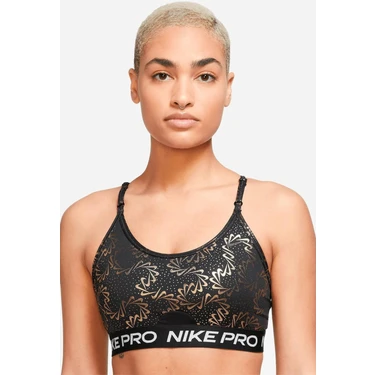 Nike Pro Dri Fit Indy Strappy Sparkle Kadın Sporcu Sütyeni Bra Büstiyer