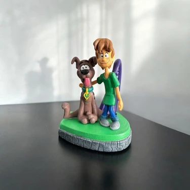 Scooby Doo ve Shaggy Diorama / Hediyelik ve Koleksiyonluk