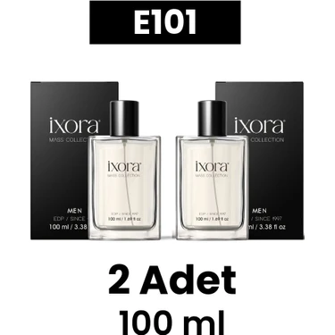 İxora E101 King Edp Parfüm Erkek 2 Adet 100