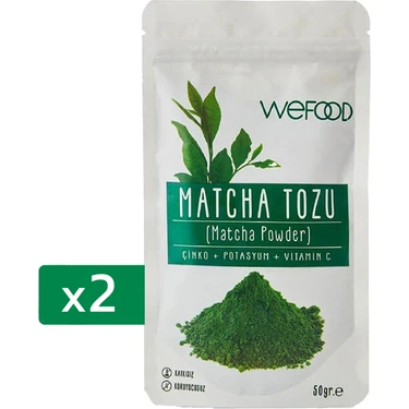 Wefood Matcha Tozu 50 gr 2'li