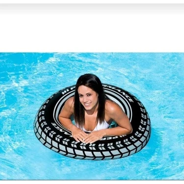 Hepsilazım Büyük Boy Radyal Deniz Havuz Can Simiti Iç Lastik Şambrel Yetişkinler Için Yüzme