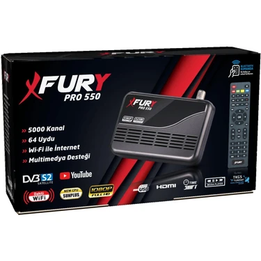 Fury Pro 550 Tv Uydu