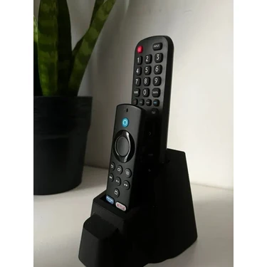 Dlc 3d Design Iki Gözlü Kumandalık Televizyon Uydu Alıcısı Klima Kumandası Tutucu Kumanda