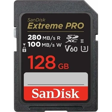 Sandısk 128GB Extreme Pro SDSDXEP-128G-GN4IN Sdxc Hafıza