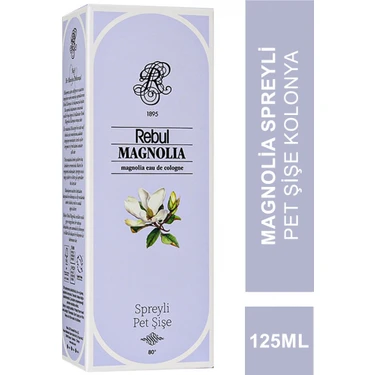 Rebul Magnolia Edc 125 ml Spreyli Pet