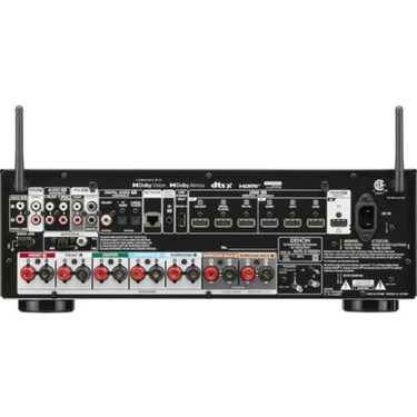 美品　DENON AVR-X1800H Denon AVR-X1800H 7.2 Ch. 8k Av Receiver Siyah Fiyatı