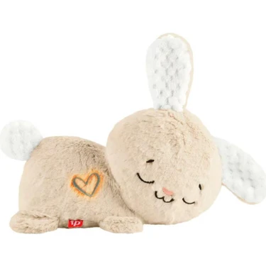 Fisher-Price Uyku Arkadaşım Tavşancık Peluş Duyusal Oyuncak 0-24 Ay İçin
