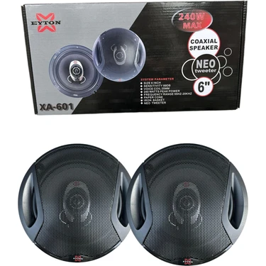 Eyton 16Cm Xa-601 Coaxial Hoplarlör Tweetterli Fiyatı