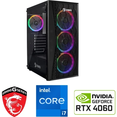 Asus 8 GB Rtx 4060 – Gaming Pc Ddr5 – Intel Core I7 13700 – 16 GB Ddr5 Ram – 1 Tb M.2 SSD – Sıvı